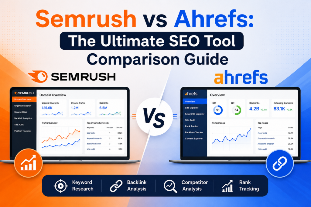 Semrush vs Ahrefs The Ultimate SEO Tool Comparison Guide
