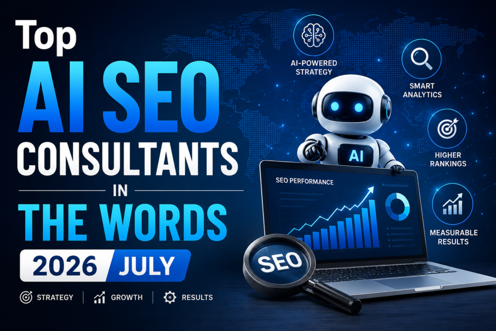 Top AI SEO Consultants in The Words 2026 July